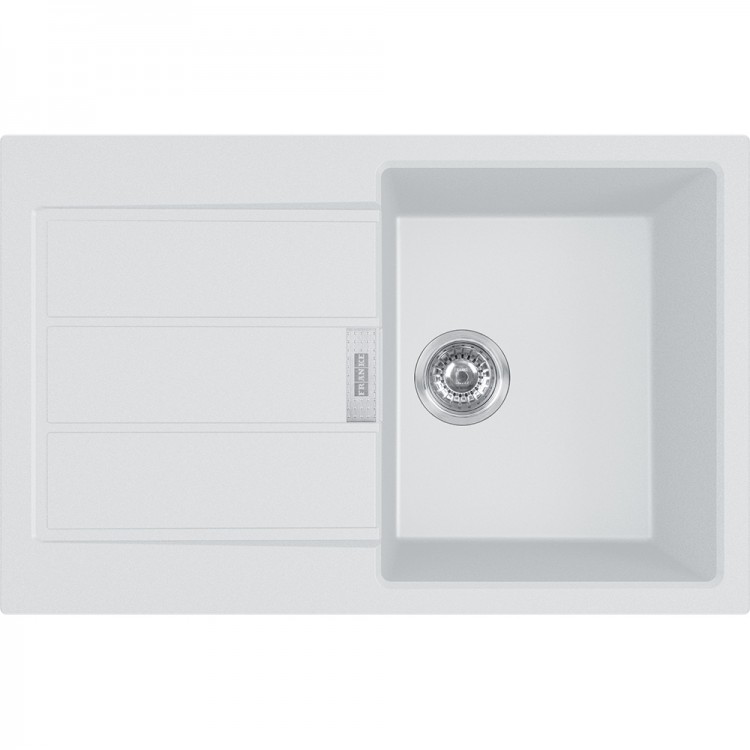 Virtuves izlietne FRANKE Tectonite SIRIUS 78x50 cm, S2D 611-78, Arktis Weiss