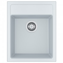 Virtuves izlietne FRANKE Tectonite SIRIUS 43x53 cm, SID 610-40, Arktis weiss