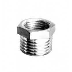 Hromēta pāreja 1/2 ā. x 3/8 ie.