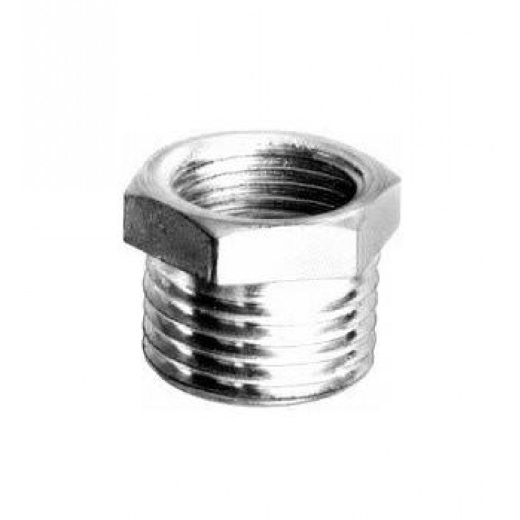 Hromēta pāreja 1/2 ā. x 3/8 ie.