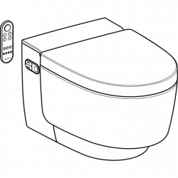Tualetes pods ar bidē piekaramais Geberit AquaClean Mera Classic, 146.201.11.1