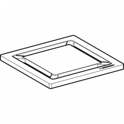 Trapa dizaina nosegreste Geberit Square, 154.312.00.1
