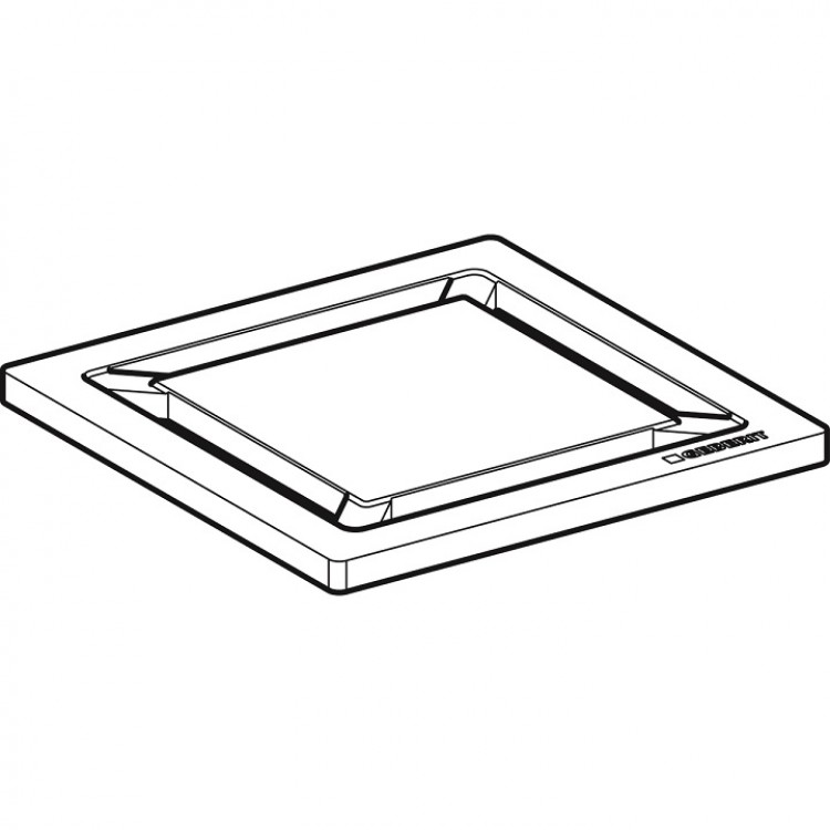 Trapa dizaina nosegreste Geberit Square, 154.312.00.1