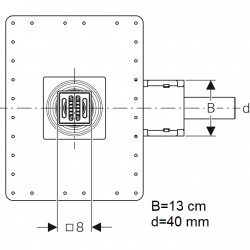 Traps Geberit D40, 154.052.00.1