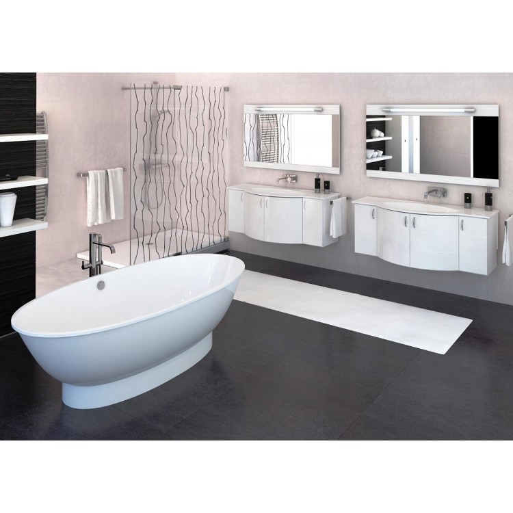 Brīvi stāvoša vanna Vispool GLORIA 1840x900