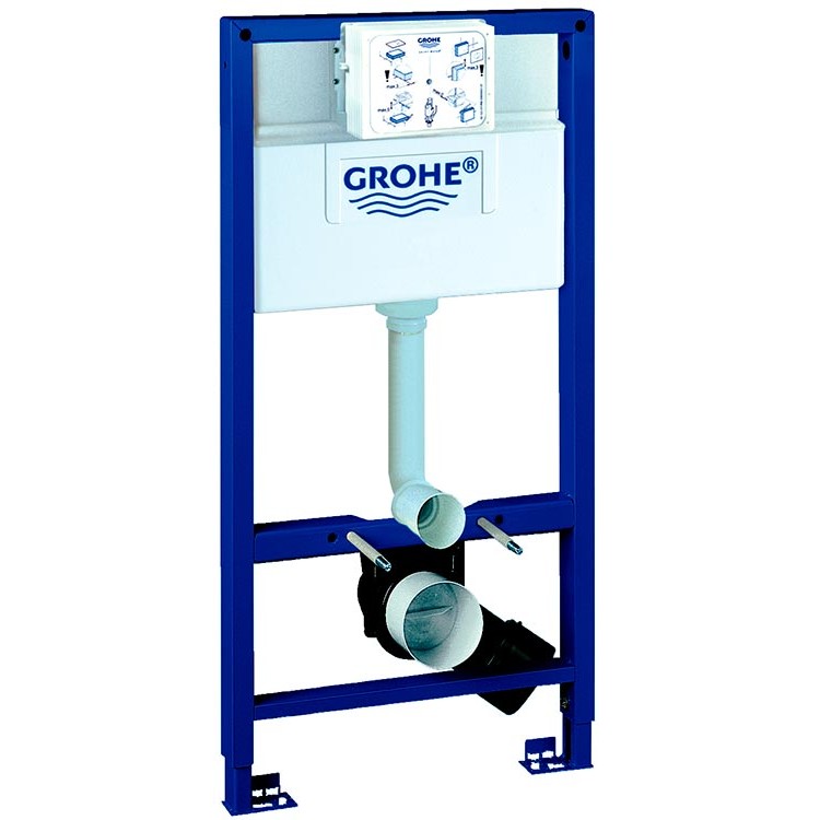 Komplekts Grohe Bau Rimless WC+rāmis Rapid SL+poga (C)