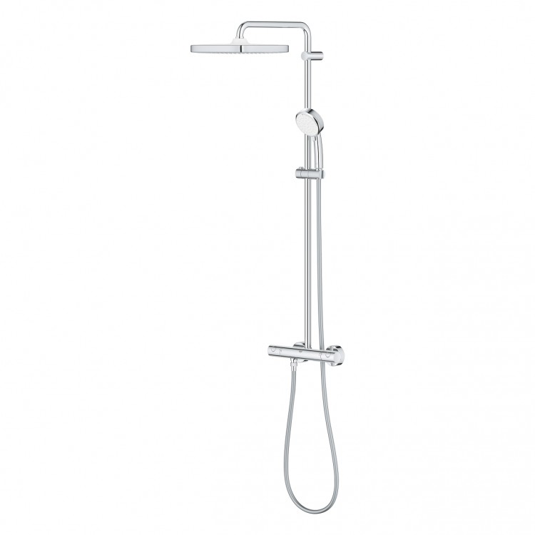 Termostata dušas sistēma Grohe Tempesta Cosmo Cube 250, 26689000