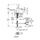 Bidē maisītājs Grohe Eurodisc Joy, 24036000