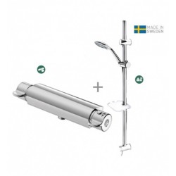 Dušas termostata maisītājs ar dušu Gustavsberg, GB41215604/41103250