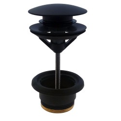 Sifona izplūde HERZ BLACK Click-Clack 1 1/4, UH16009B