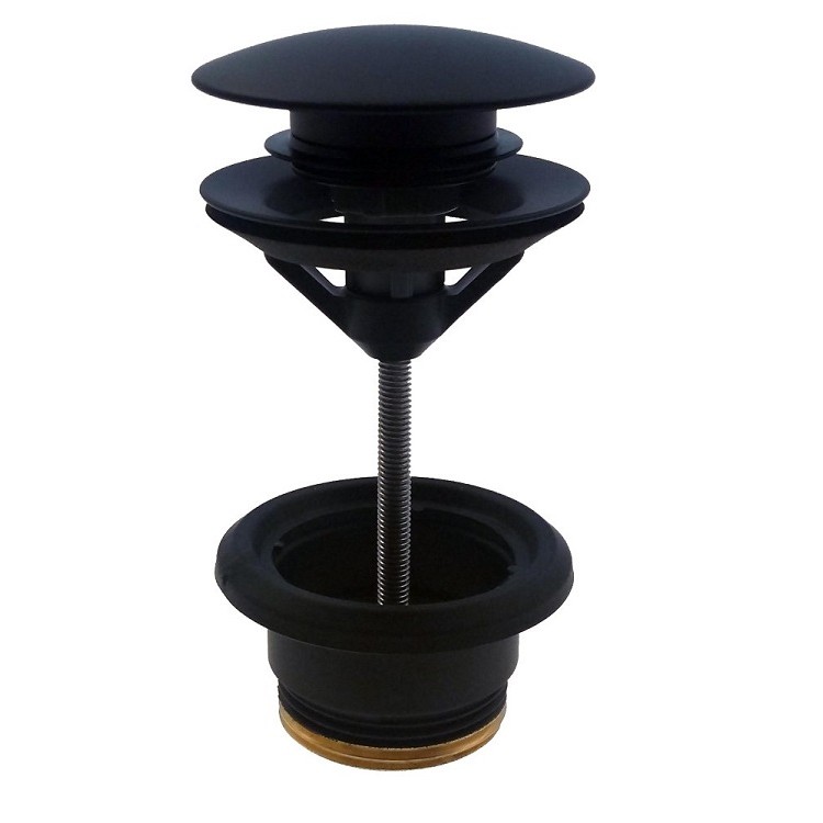 Sifona izplūde HERZ BLACK Click-Clack 1 1/4, UH16009B