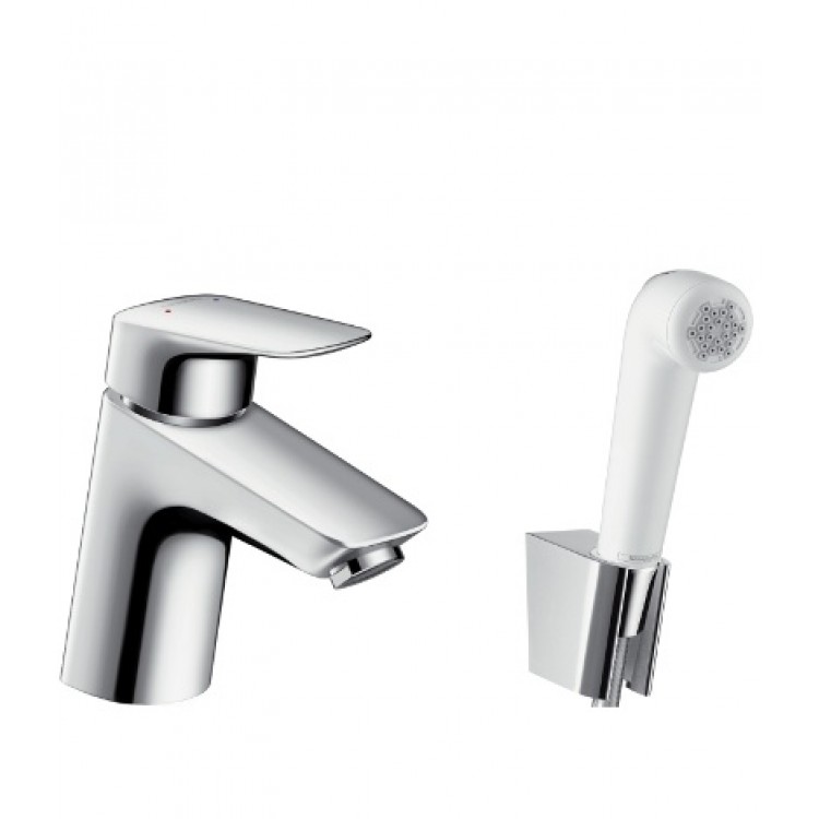 Izlietnes maisītājs ar bidetta rokas dušu Hansgrohe Logis, 71290000