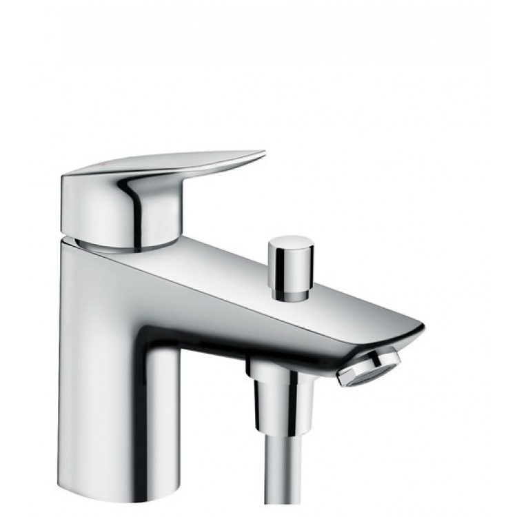 Vannas maisītājs uz vannas malas Hansgrohe Logis Monotrou, 71312000