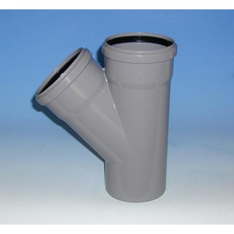 Iekšdarbu kanalizācijas atzars DN 75/75 45 GR