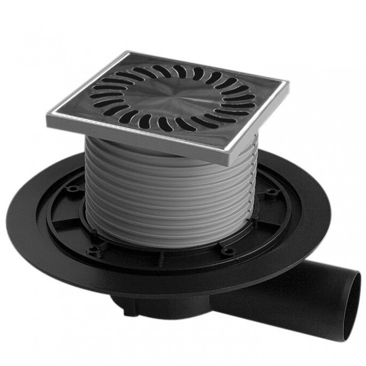 Traps HACO PVBU DN50 N, horizontāls