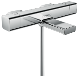 Vannas un dušas termostata maisītājs Hansgrohe Ecostat E, hroms 15774000