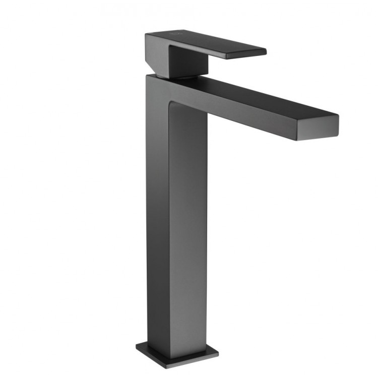 Izlietnes maisītājs HERZ-SQ BLACK, UH00058B