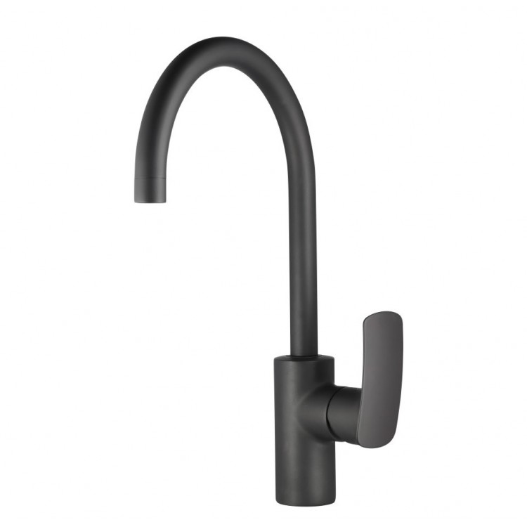 Virtuves izlietnes maisītājs HERZ-ELITE BLACK, UH00101B