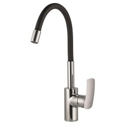 Virtuves izlietnes maisītājs HERZ-ELITE BLACK, UH00120B