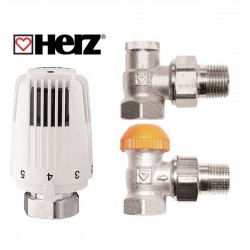 Termostata komplekts 1/2 Herz, leņķa V772401