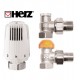 Termostata komplekts 1/2 Herz, leņķa V772401
