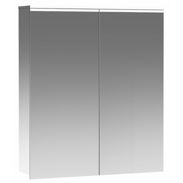 Vannas istabas skapītis ar spoguli IFO Option 60 LED High, balts 47187