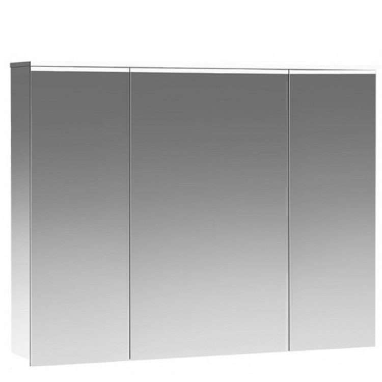 Vannas istabas skapītis ar spoguli IFO Option 90 LED High, balts 47188