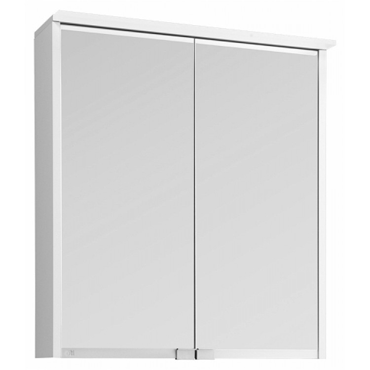 Vannas istabas skapītis ar spoguli IFO Option Bas 50 LED, balts 47454