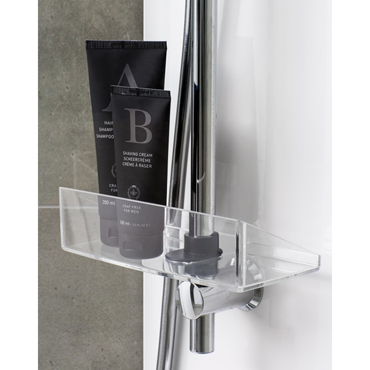 Dušas kabīne IFO Showerama 10-5 90x90cm, white/clear/frosted