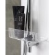 Dušas kabīne IFO Showerama 10-5 90x90cm, white/clear/frosted
