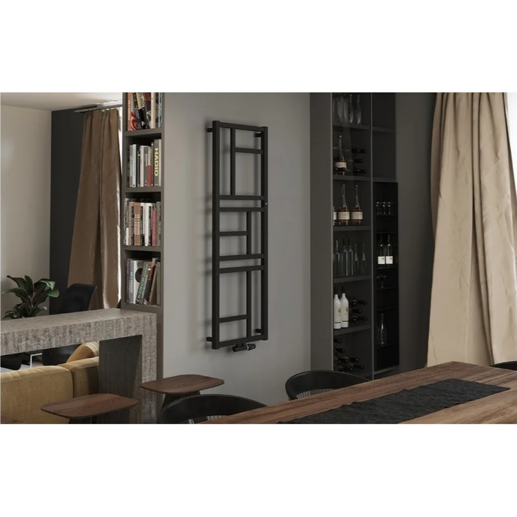 Dvieļu žāvētājs Instal Projekt Mondrian 400x832mm, melns