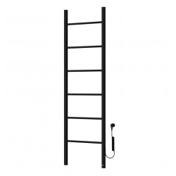 Elektriskais dvieļu žāvētājs Primavera 400x1120mm 87W, melns С31