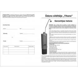 Malkas/elektrības ūdens sildītājs Titāns 80L, 9111439