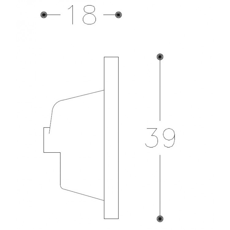 Vannas istabas skapītis ar izlietni RB SCANDIC 80cm, 15112511