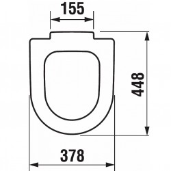 Tualetes poda vāks JIKA MIO, H8927113000001