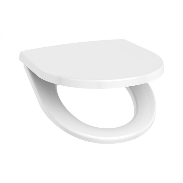 Tualetes pods JIKA Lyra Plus Rimless ar cietu vāku, horizontāls izvads 87386/90385