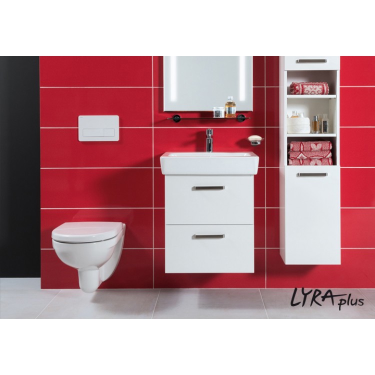 Vannas istabas izlietne JIKA Lyra Plus 60x45 cm, H8103820001041