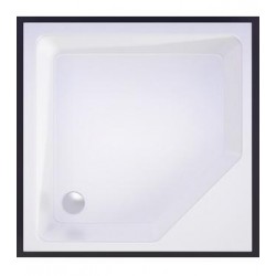Dušas paliktnis kvadrātveida Vispool KD-90, 900x900