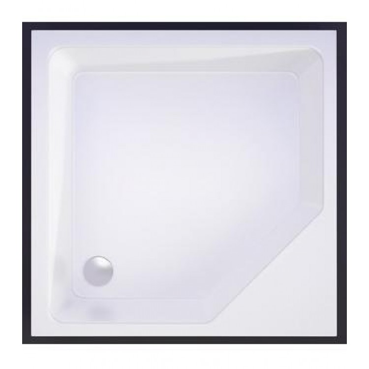 Dušas paliktnis kvadrātveida Vispool KD-90, 900x900