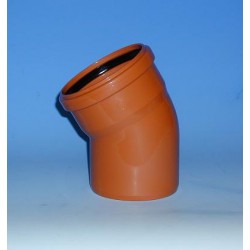 PVC Ārdarbu kanalizācijas līkums DN110 30°