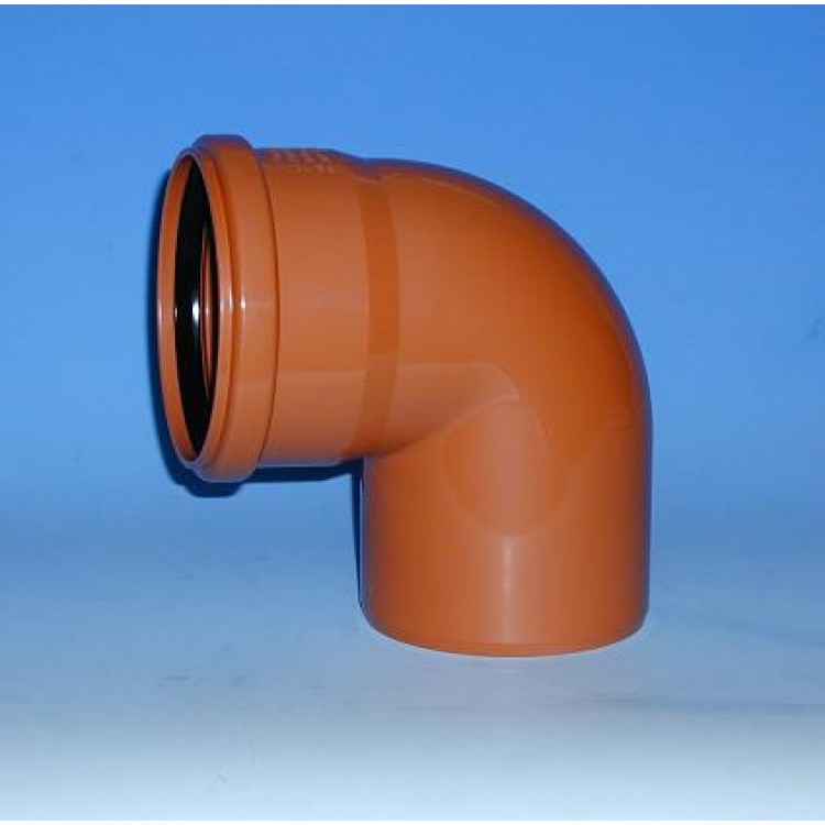 PVC Ārdarbu kanalizācijas līkums DN160 87.5°