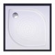 Dušas paliktnis kvadrātveida Vispool KZ-90 900x900