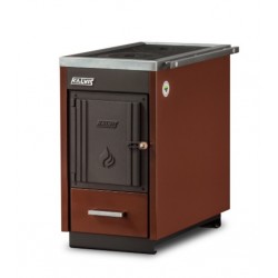 Cietā kurināmā apkures katls Kalvis ar plītsvirsmu K4CN 10kW