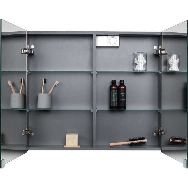 Vannas istabas skapītis ar spoguli KAME BIG 60x70 cm