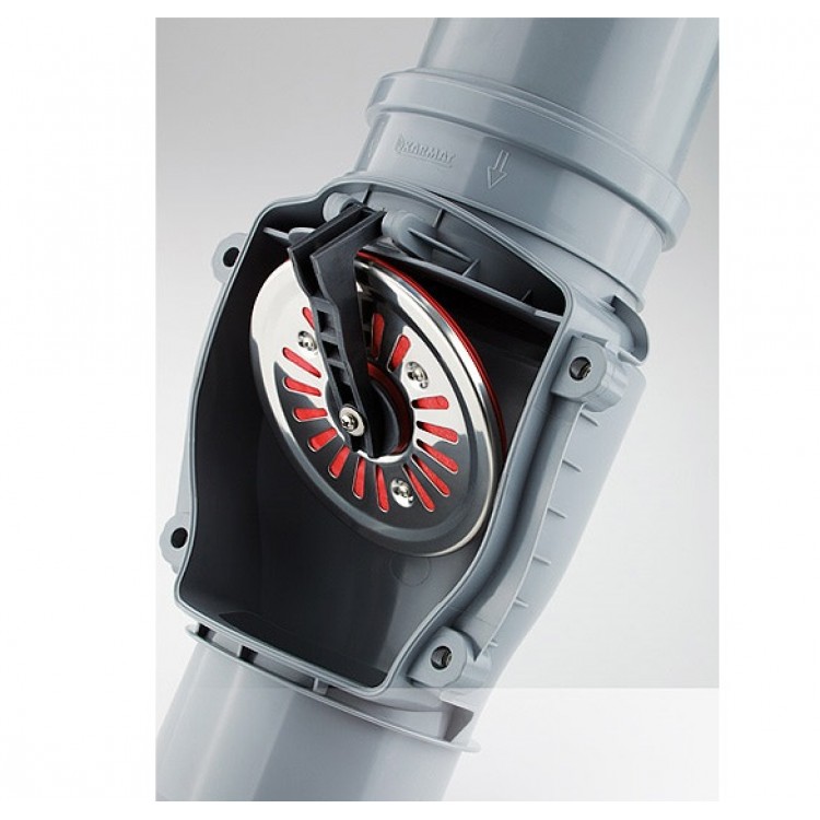 Karmat Kanalizācijas pretvārsts, vertikāls DN110