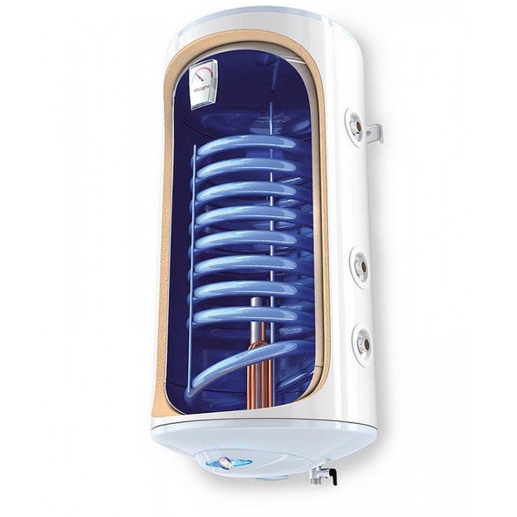 Kombinētais ūdens sildītājs (boileris) Tesy Bilight GCV9S 150L, labais