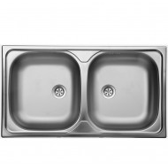 Virtuves izlietne Kromevye Classik 800x450 mm, EC113