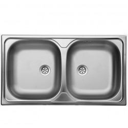 Virtuves izlietne Kromevye Classik 800x450 mm, EC113