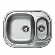 Virtuves izlietne Kromevye Bianca 620x480mm, EC155