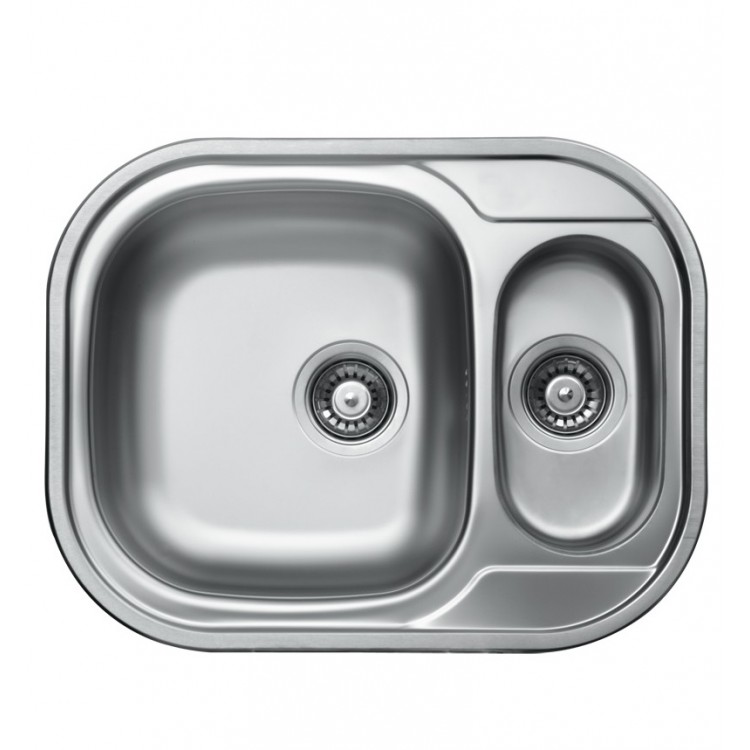 Virtuves izlietne Kromevye Bianca 620x480mm, EC155